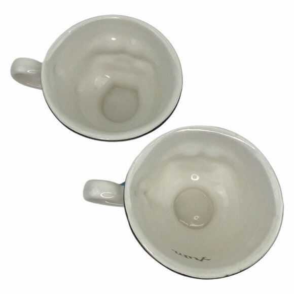 Bailey's Winking Face Cups Yum Anthropomorphic Mugs Irish Cream Male and Female - Picture 7 of 12